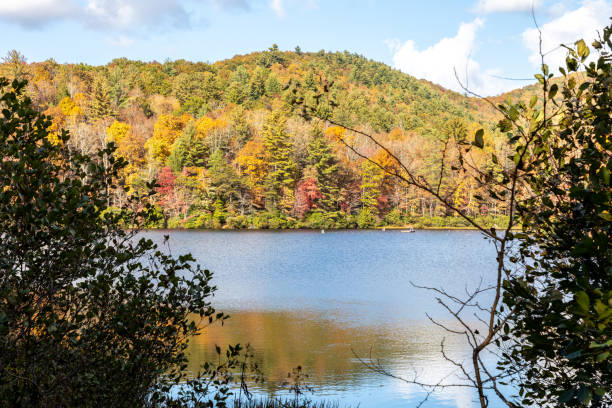 istock Georgia Mountain Lake on Sunny Fall Afternoon 1282154838