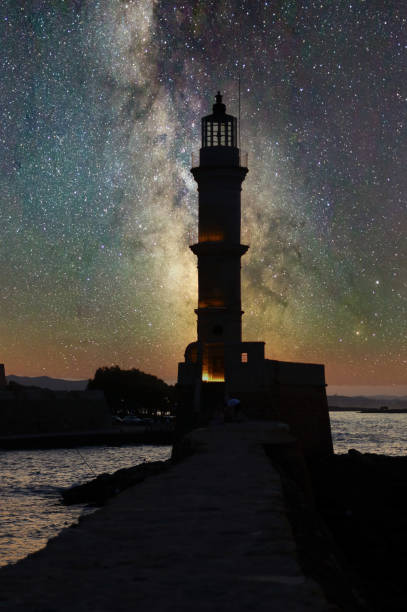istock Venetian Lighthouse at Chania - Crete, Greece 1282154912