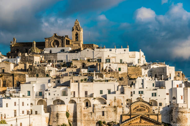 istock Panoramic view of Ostuni, Apulia, Italy 1282156662