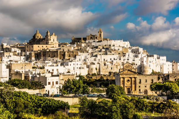 istock Panoramic view of Ostuni, Apulia, Italy 1282156688