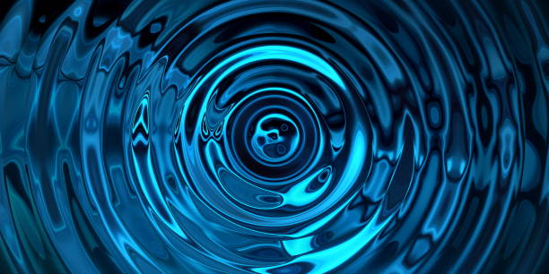 Gradient blue hypnosis spiral. Abstract background Gradient blue hypnosis spiral. Abstract background hypnosis circle stock pictures, royalty-free photos & images