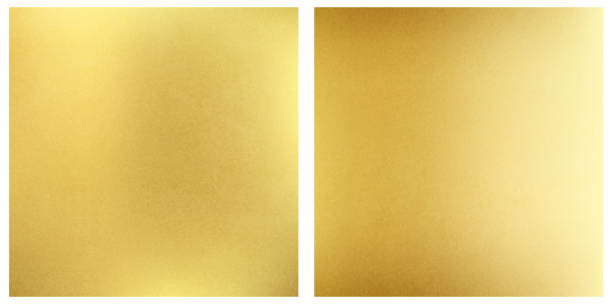 ilustrações de stock, clip art, desenhos animados e ícones de set of gold texture patterns. - gold foil