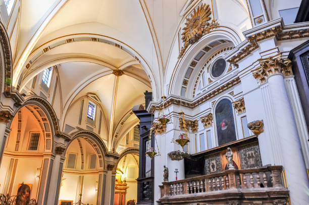 istock Interiors of Valencia Cathedral, Spain 1282160643