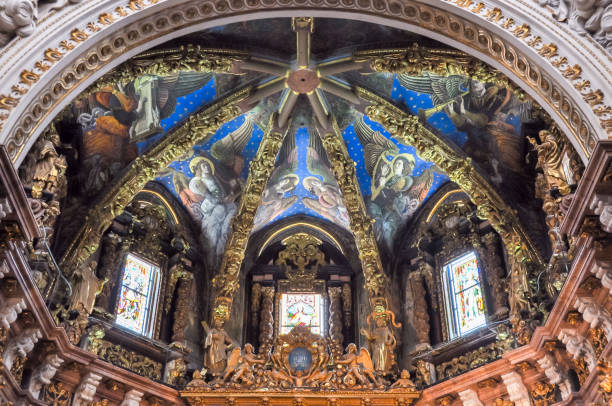 istock Interiors of Valencia Cathedral, Spain 1282160656