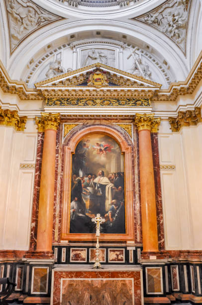 istock Interiors of Valencia Cathedral, Spain 1282160692