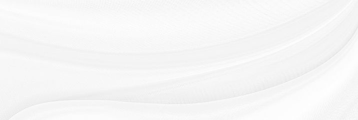 White gray satin texture that is white silver fabric silk panoramic background with beautiful soft blur pattern natural.