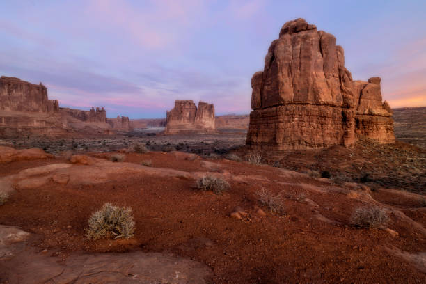 istock Sunrise at Arches National park Moab Utah 1282177152