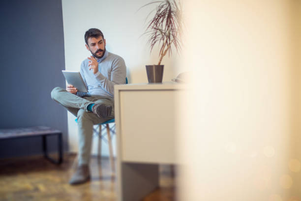 istock Adult Student at Home 1282183338
