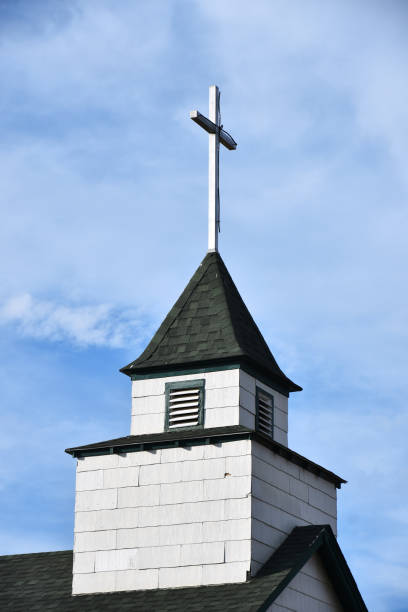 istock Old Wooden Cross 1282188391