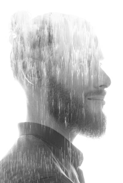istock Portrait combined with a digital illustration 1282194712