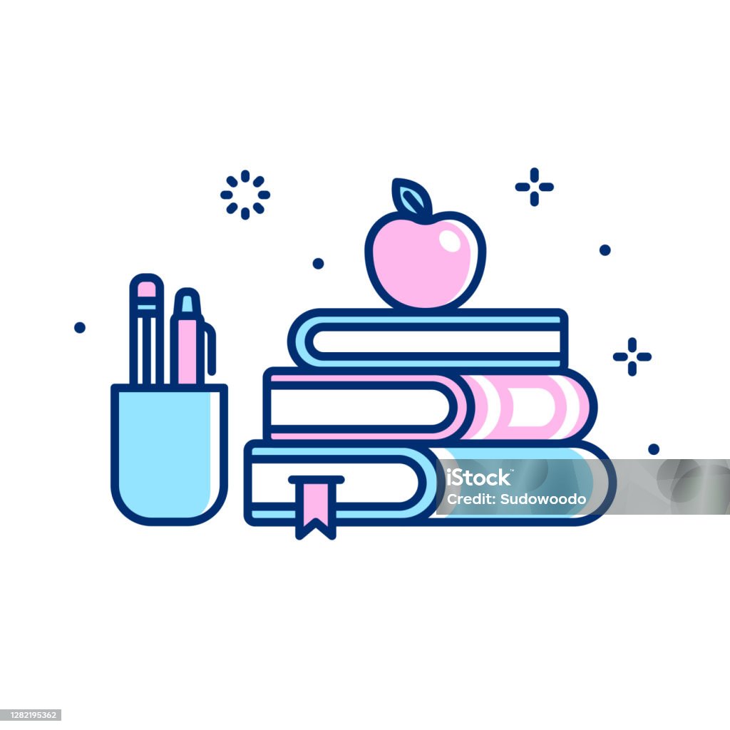 Ilustración de Icono De Los Útiles Escolares De Dibujos Animados y más Vectores Libres de Derechos de Libro - Libro, Ícono, Montón - iStock Ilustración de Icono De Los Útiles Escolares De Dibujos Animados y más Vectores Libres de Derechos de Libro - Libro, Ícono, Montón - iStock