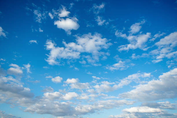 istock Beautiful clouds in the sky 1282195718