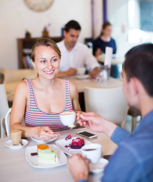 istock Adult smiling couple spending time together 1282196711