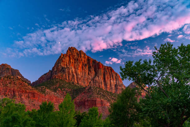 istock Zion's Watchman, Just After the Sunset 1282197978