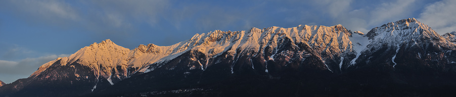 The mountain at the heart of Innsbruck. The Nordkette is part of Austria’s largest nature park, the Karwendel Nature Park, and can be reached directly from Innsbruck city centre