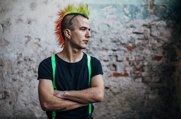 istock Portrait of pank person 1282204942