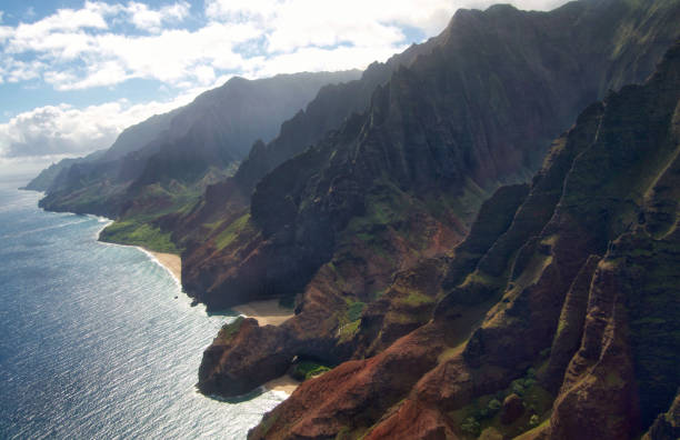 istock Napali Coast from Helicopter, 2018 1282208069