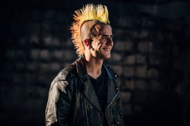 istock Portrait of young pank person 1282208070