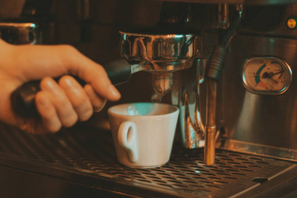 istock Making coffee stock photo 1282214185