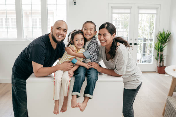 istock Lazy family Sunday 1282215189