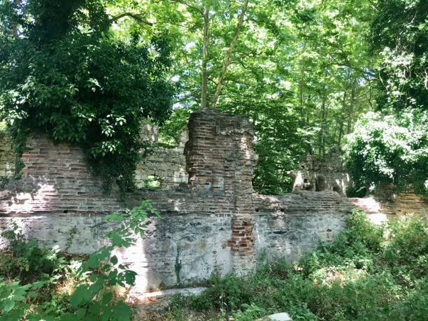 istock Kirazli Monastery in old ruined condition 1282216397