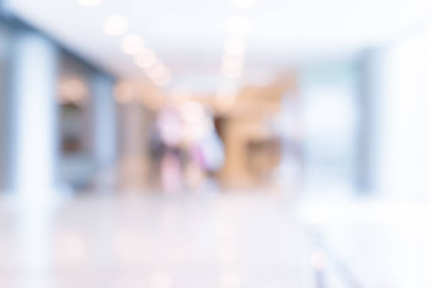 istock Abstract Shopping mall background with bokeh 1282217937