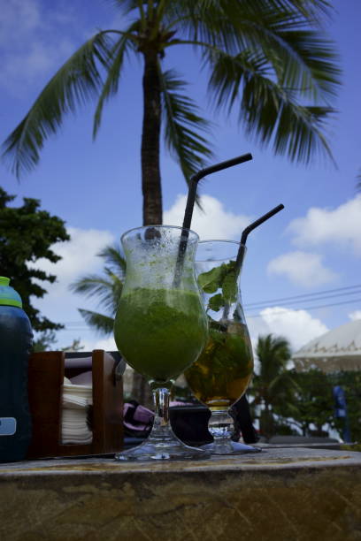 istock Cocktails by the pool 1282219897
