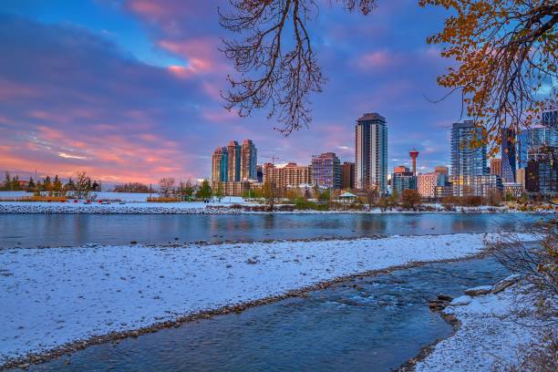 istock Sunrise Clouds Over Downtown Calgary In The Winter 1282222435