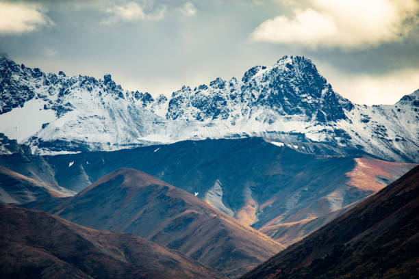istock Denali National Park mountains view from Alpine trail at fall 1282229087