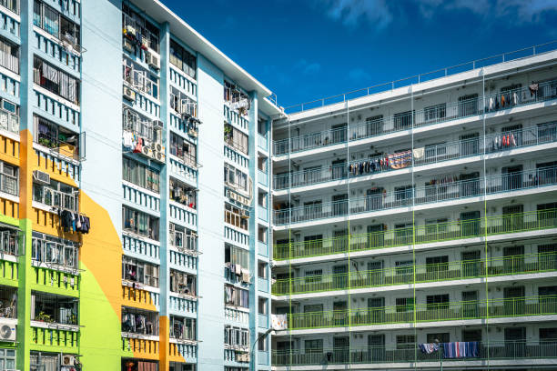 istock Public Estate in Hong Kong 1282230890