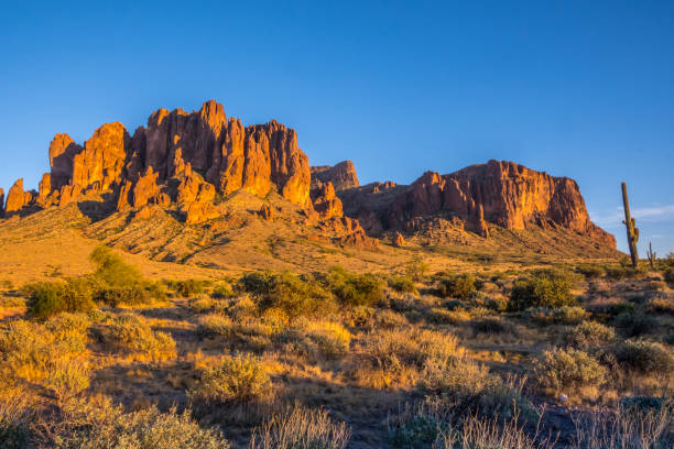 istock Superstition Mountains in Lost Dutchman SP, Arizona 1282240681