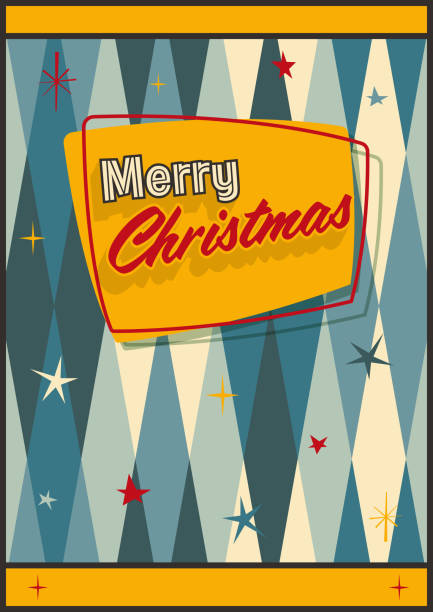 illustrazioni stock, clip art, cartoni animati e icone di tendenza di auguri di buon natale - christmas backgrounds christmas card design element