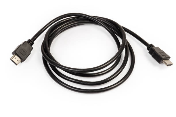 istock Multimedia cable for connect computer to monitor, other consumer electronics 1282257974