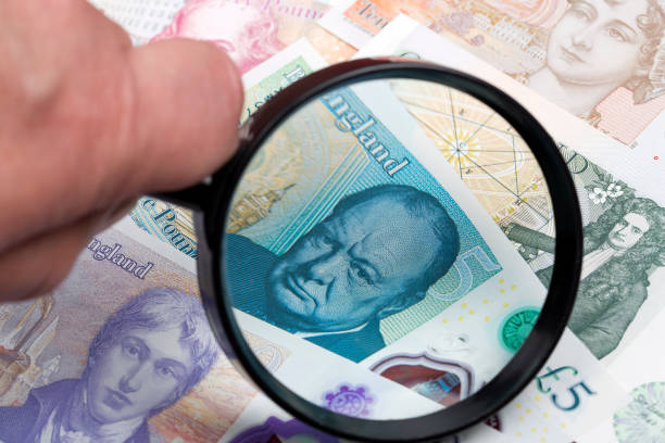 istock Pound sterling in a magnifying glass 1282272768