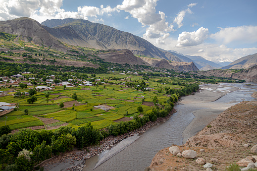 Landscape of Chitral valley Pakistan