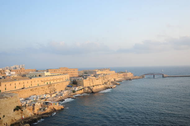 istock Malta harbor at Sunset in September 2020 1282275573