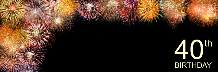 Firework New Year 2023 celebrations at Bangkok, Thailand