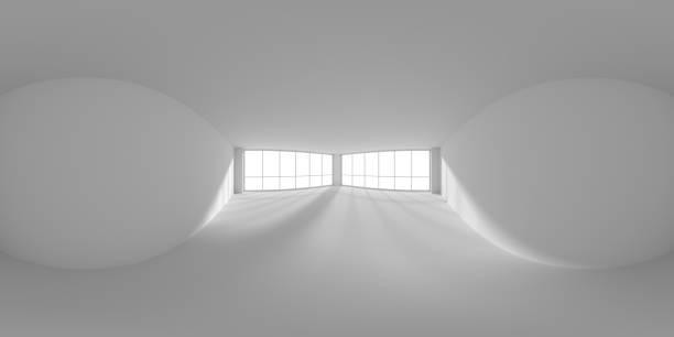 istock White empty business office room with sunlight from large windows HDRI map 1282282257