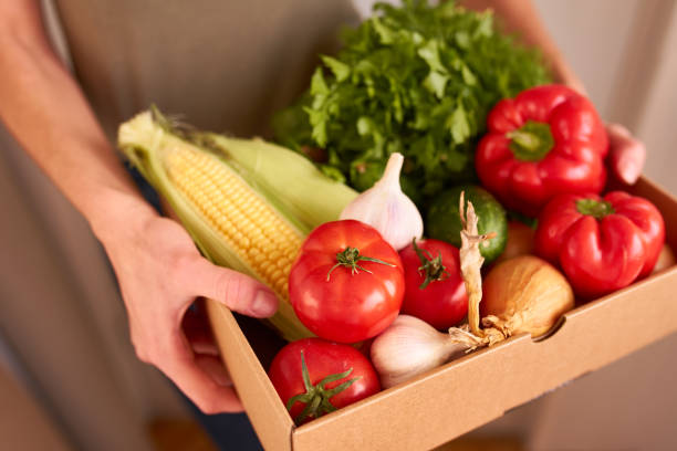 istock Box of organic vegetables 1282287664