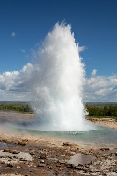 istock Strokkur, Geyser, Iceland 1282288575