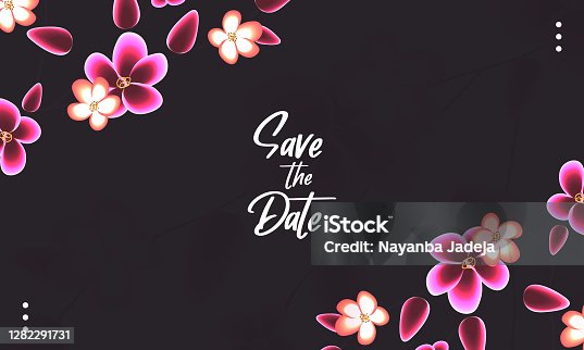 istock floral save the date background 1282291731