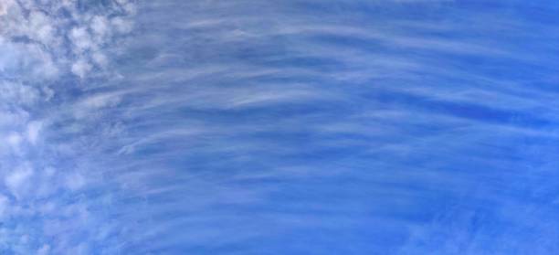 istock High clouds, wind in the sky.  change of weather. 1282292381