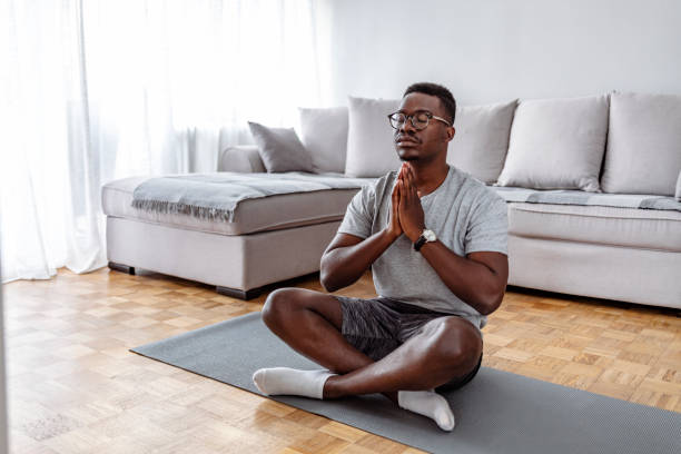 istock Practice yoga and watch everything else fall into place 1282295704