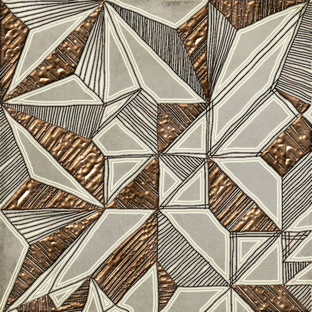 istock 3d golden wallpaper designs for living room 1282298086