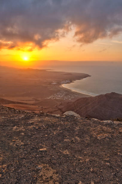 istock Sunset over Lanzarote Island, Spain 1282299795