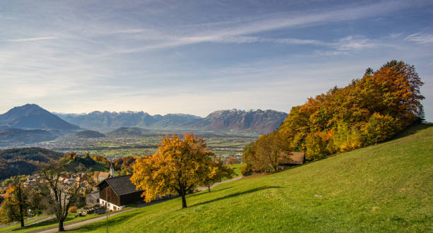 istock Colorful fall in Vorarlberg, Austria. 1282300485