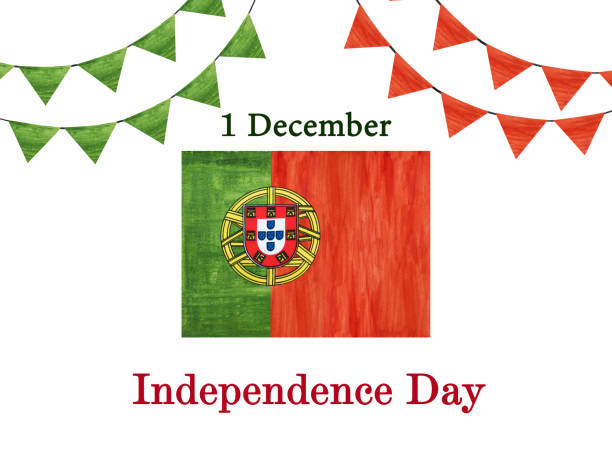 istock Happy Independence Day. Beautiful greeting card. Close-up 1282306663
