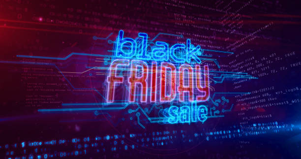 istock Black Friday business promotion abstract 3d illustration 1282308841