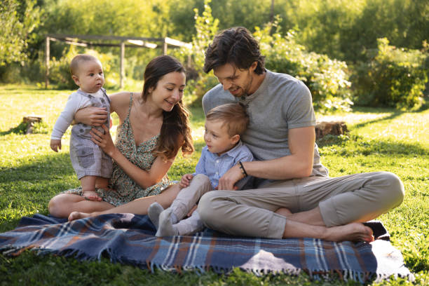 istock Millennial family during summertime 1282310345