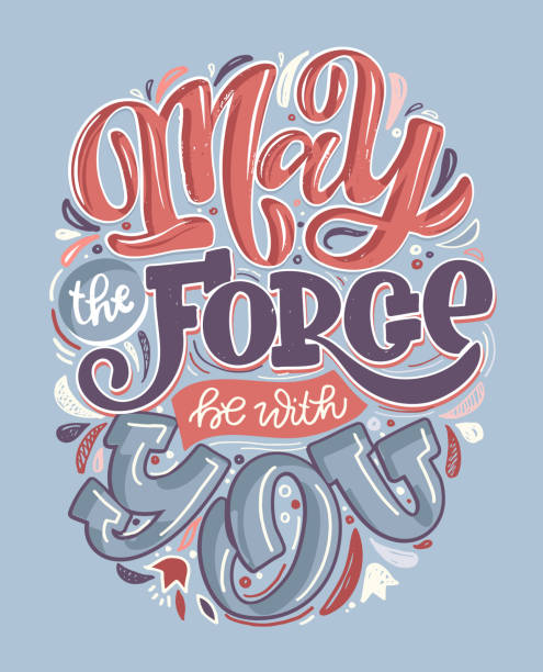 istock Cute hand drawn doodle lettering inspiration motivation postcard. Lettering art for poster, t-shirt design. 1282310648